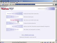 Webdata Pro screenshot